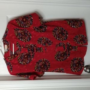 Si Ya Asian button down shirt